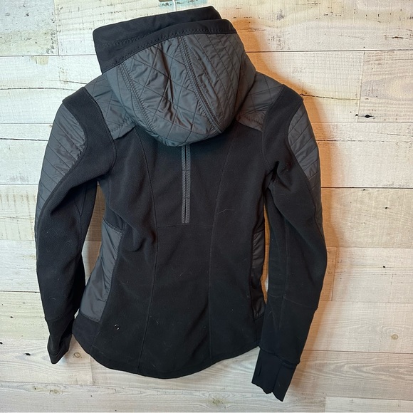 Lululemon Fleecy Keen Jacket Black Size 4 - Picture 8 of 11